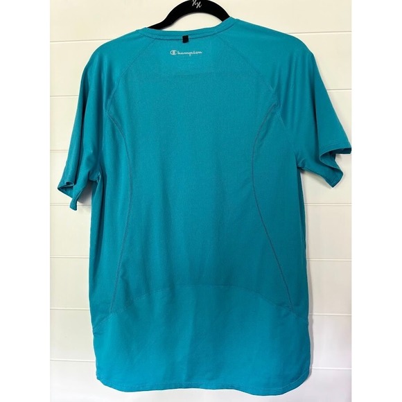 Champion Double Dry Shirt Sz‎ Small Blue - Picture 3 of 3